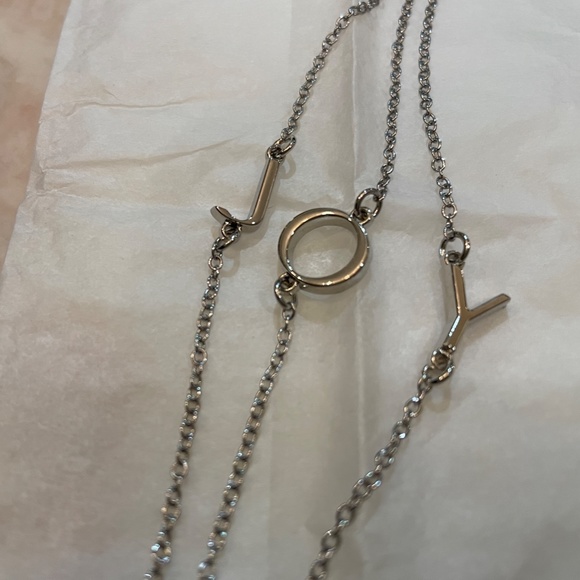 Sterling sliver DIOR JOY letter bracelet - Picture 2 of 4